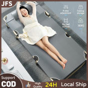 JFS Portable Folding Bed Chair: Office Break Couch Sofa