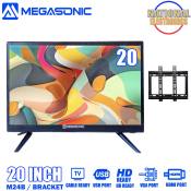 Megasonic M97-LED24B 20" LED TV with Free Wall Bracket