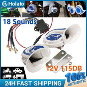 Car Motorcycle Horn - 12v 115DB Loud Sound Signal