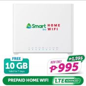 PLDT Smart Bro Home Wifi LTE-A with FREE 10GB