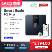 eufy Smart Scale P2 Pro - WiFi, Bluetooth, Body Fat