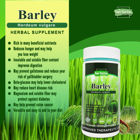 Barley Herb Organic Capsule 100's