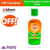 OFF Overtime Insect Repellent Lotion 50ml