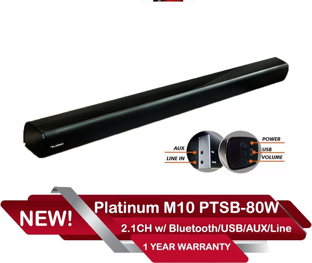 Platinum best sale sound bar