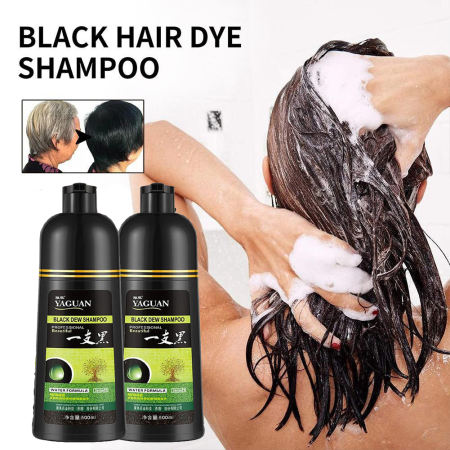 YAGUAN Herbal Hair Dye: Blacken White Hair in 5 Minutes