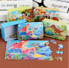 60 Pcs Wooden Puzzle Set for Kids - Creative Gift