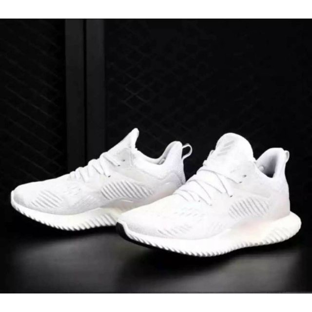 Shop Adidas Alphabounce Men White with 