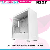 PinkleHub | Nzxt H7 Mid-Tower Case White Case