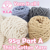 Crochet Thick Wool Yarn Ball for DIY Hand Knitting