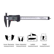 Digital Vernier Caliper, 6-inch LCD Measuring Tool (Brand: Comet)