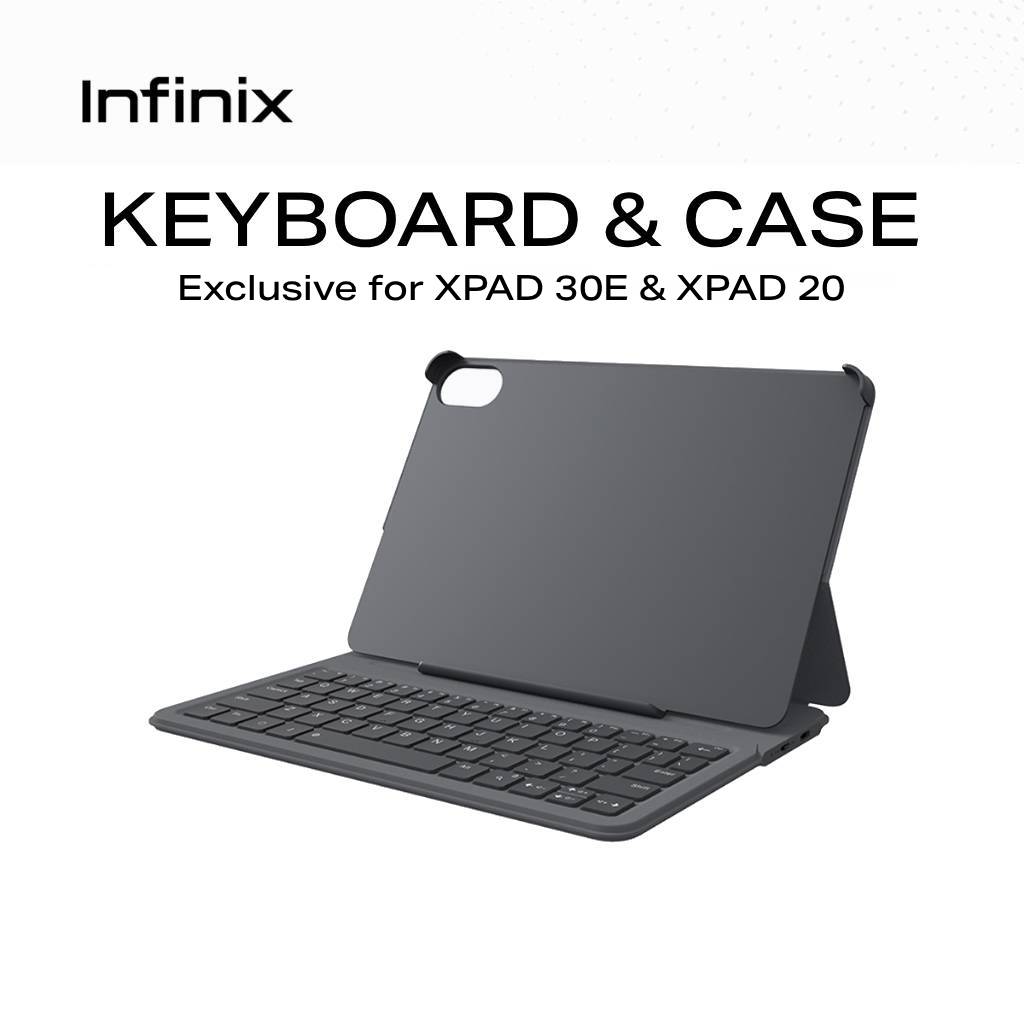 Infinix XPAD 30E & XPAD 20 Exclusive Keyboard and Case: Tablet Accessories