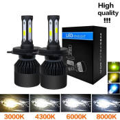 Night Knight LED Car Headlight - 10000LM, Various Bulb Sizes