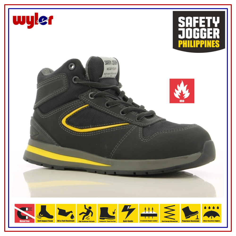 Public work safety shoes - OBELIX - Patrick Safety Jogger - asphalt paving  / anti-slip / waterproof