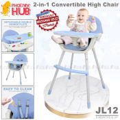 Phoenix Hub JL12 Baby High Chair - 2in1 Convertible Booster