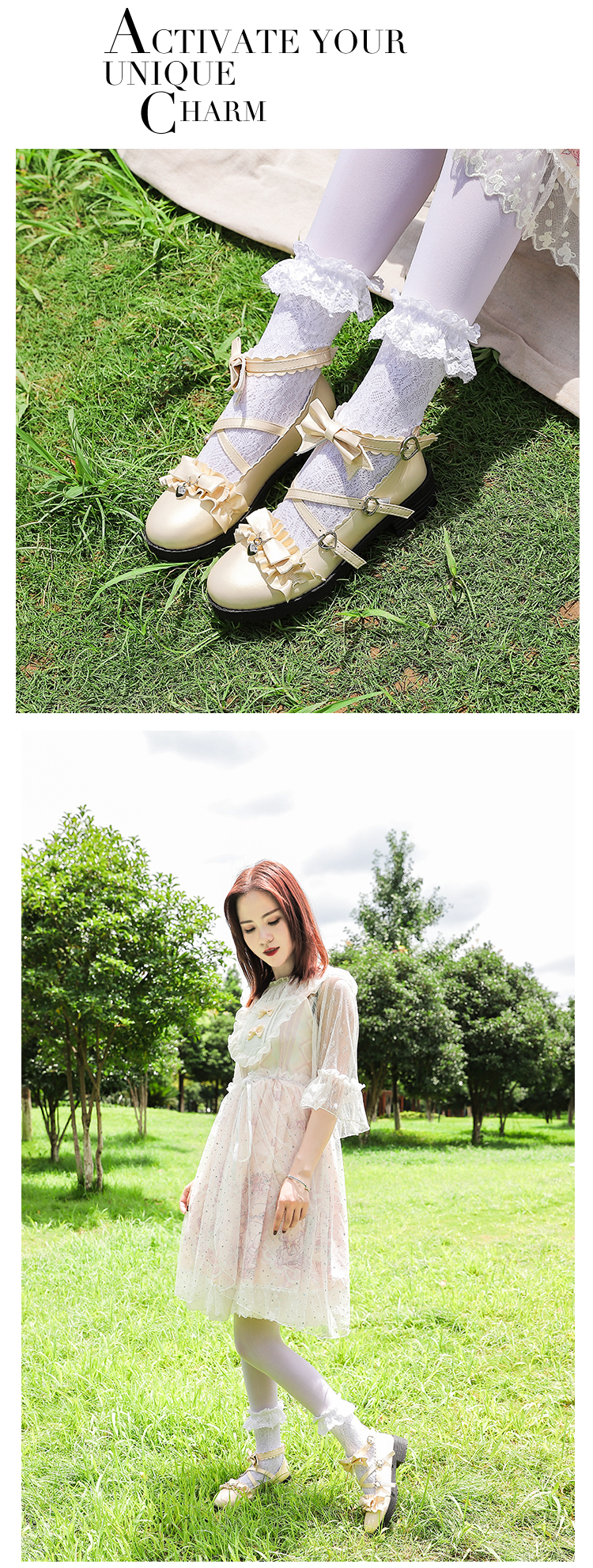 Mei Lulu Lolita Giày Lolita Đen Giày Nữ Anh Phiên Bản Hàn Quốc Dễ Phối Vào Mùa Thu Phong Cách Nhật Bản JK Giày Múa 9