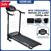 KEMILNG M10 Treadmill: New Model, Easy Installment, Foldable Fitness