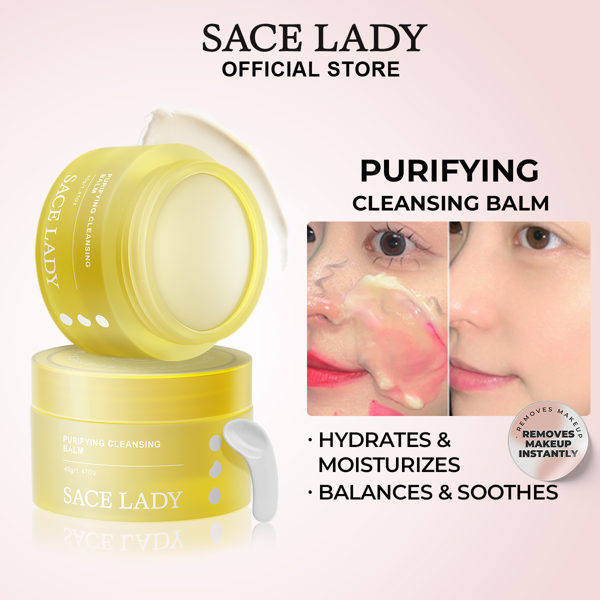 Discount on Sace Lady  shoes - SKU:  Balances & Soothes Makeup Remover Balm Hydrates &