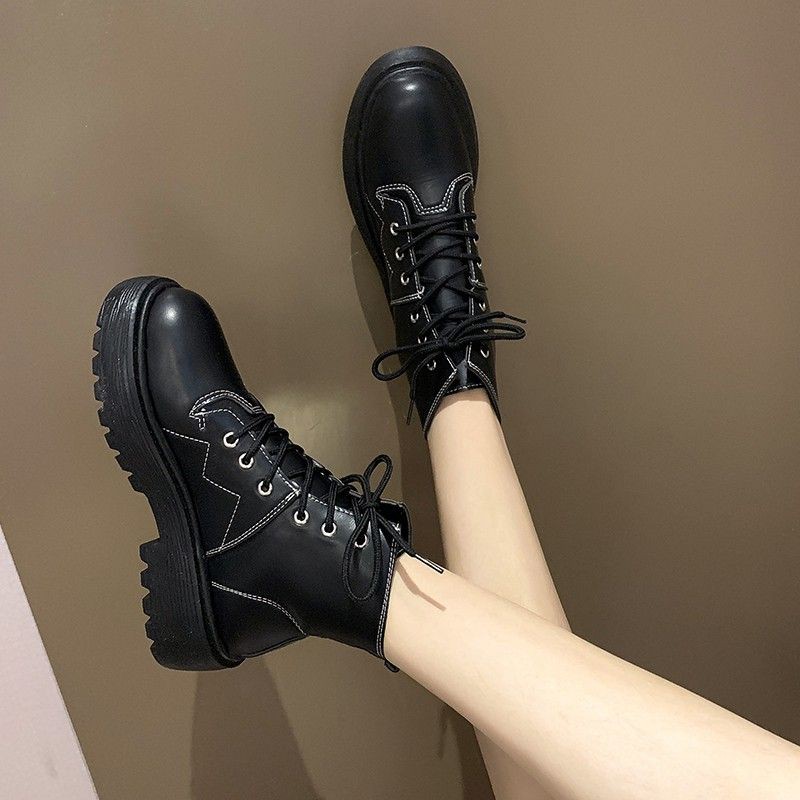 black shoes boots