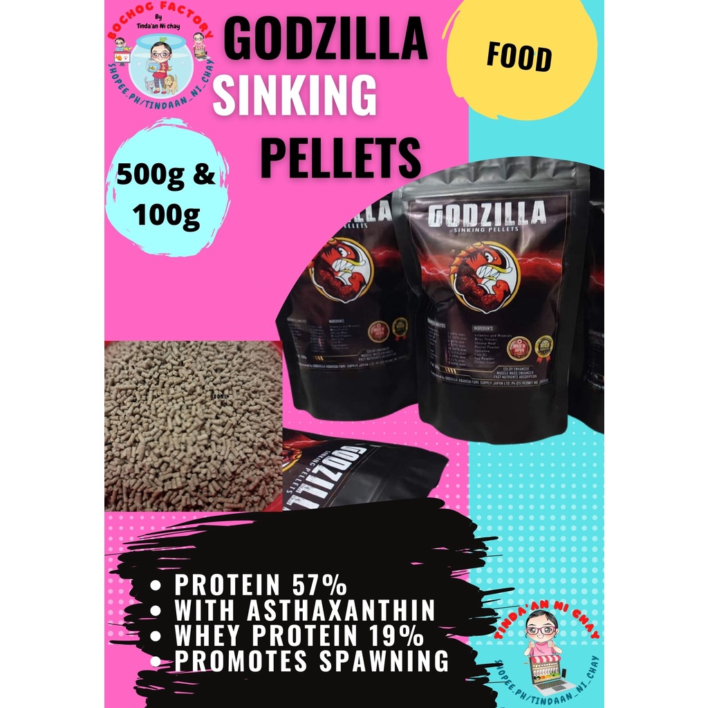 godzilla goldfish food