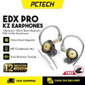 KZ EDX Pro In-Ear Earphones with Mic and Noise Cancelling