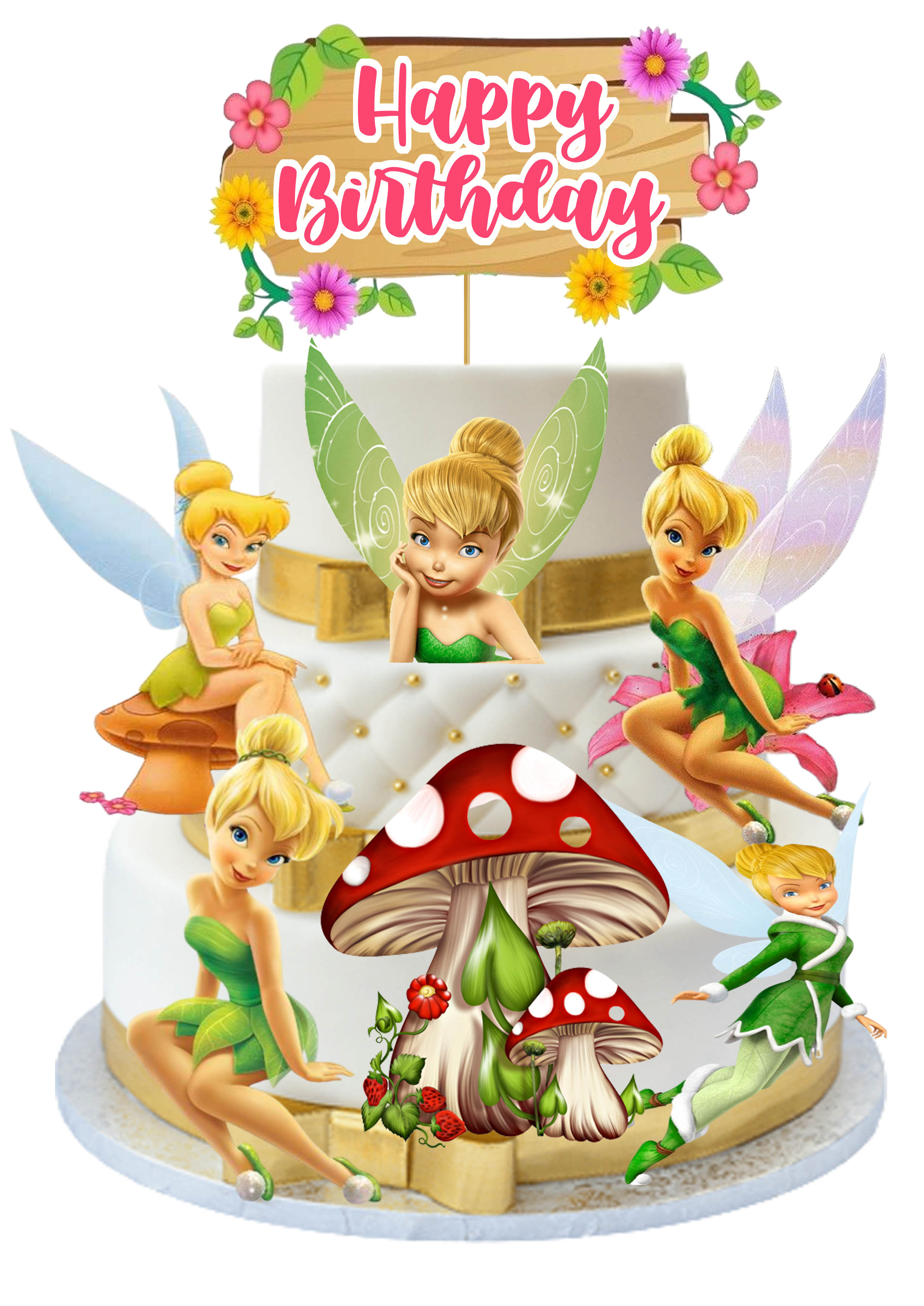 Miniature tinkerbell and friends figurine – Gift Catchers