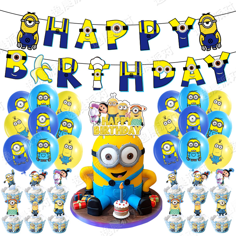 Shop Minion Birthday Theme Online Lazada Com Ph