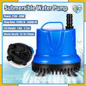 Submersible Aquarium Water Pump for Fountain Pond Hydroponic 