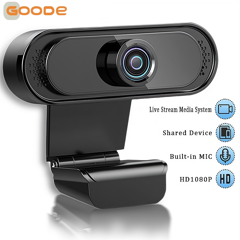 GOODE Webcam 2K/1080P/720P F...