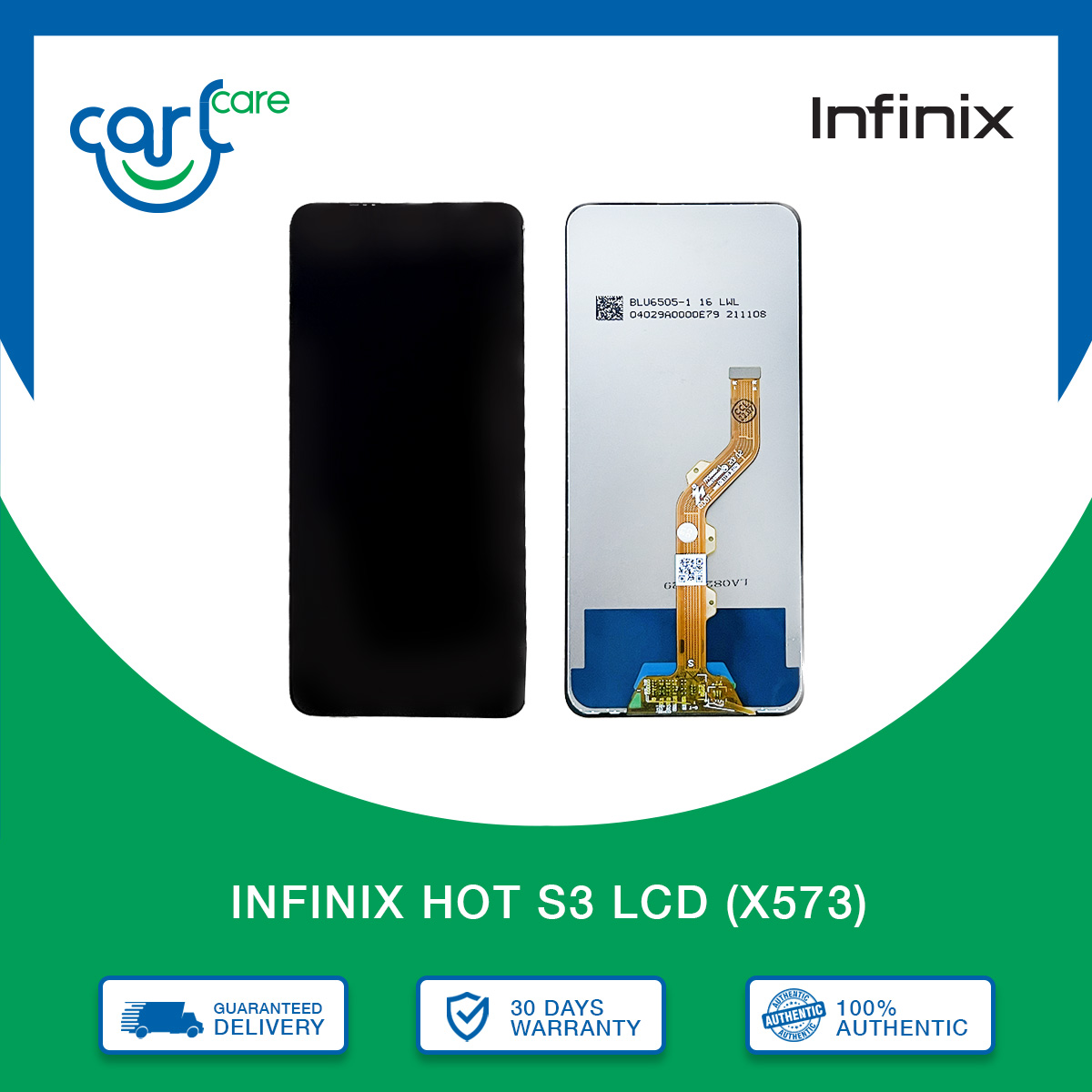 infinix hot s3 lcd price