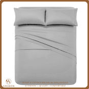 Angbon US Cotton Double Size Bed Sheet Set