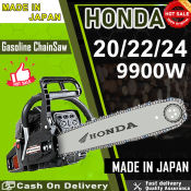 Honda Gasoline Chain Saw - 24" Portable Power Tool