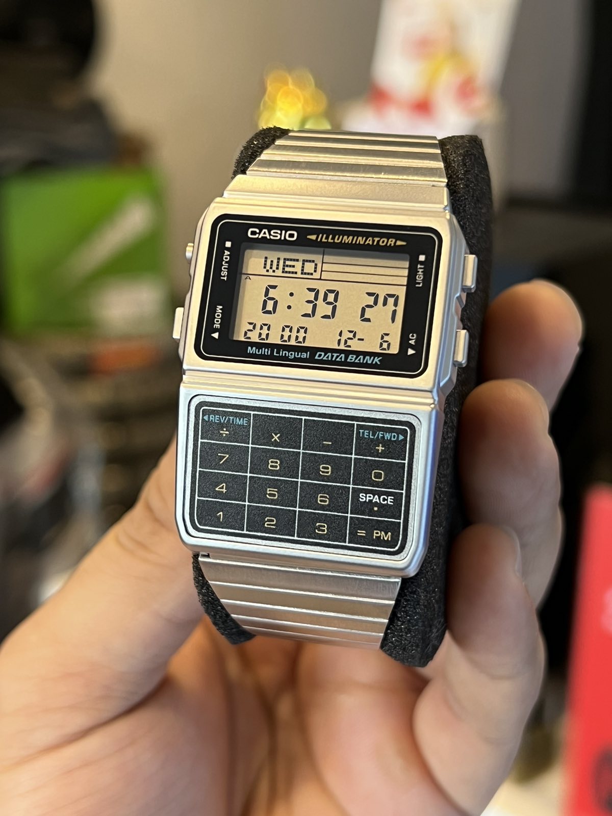 Casio illuminator calculator discount watch