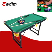 Mini Kids Billiard Table Set with Adjustable Metal Legs (Brand: N/A)