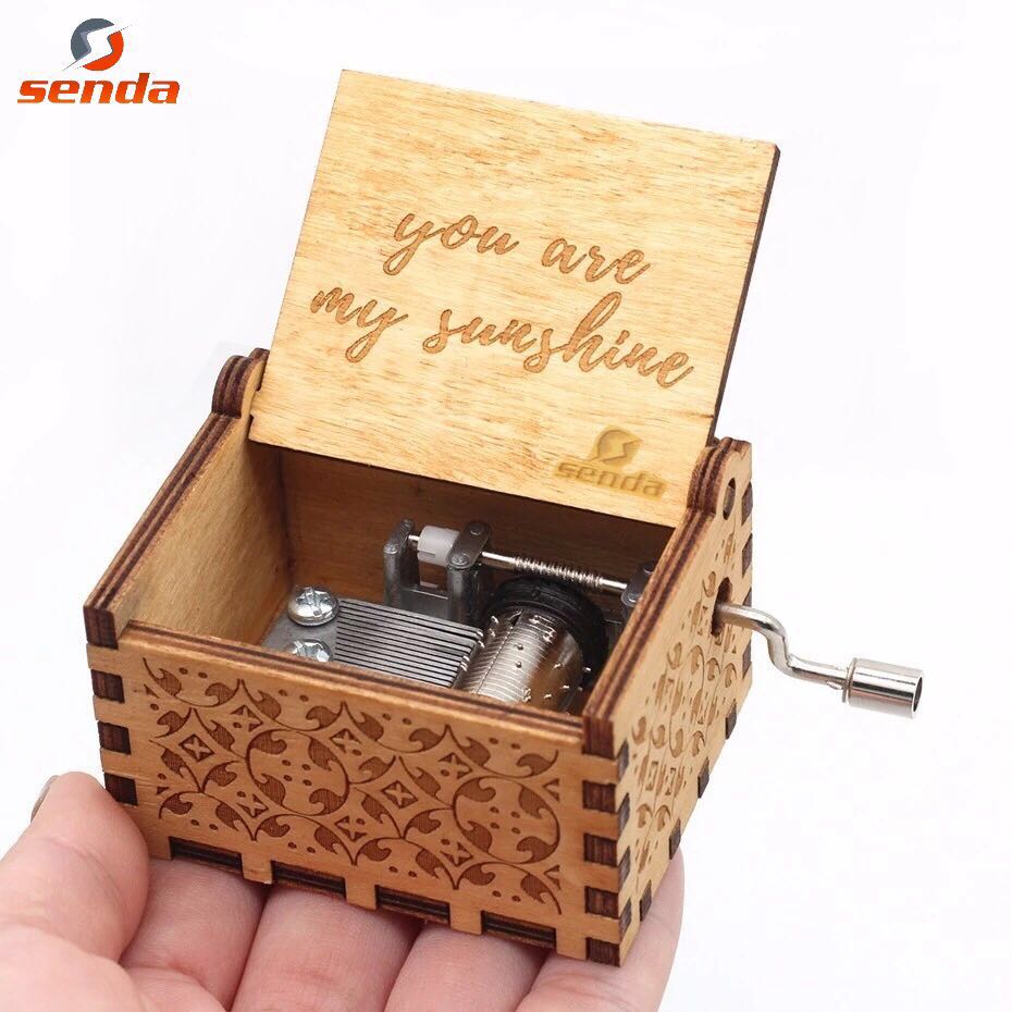 Music Box You Are My Sunshine Can T Help Falling In Love Music Box Christmas Gift Lazada Ph