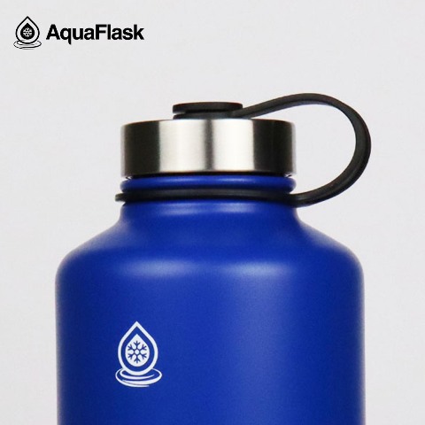 Aquaflask 64oz Wide mouth w/ flex twist lid - V2 – Chimes Boutiques