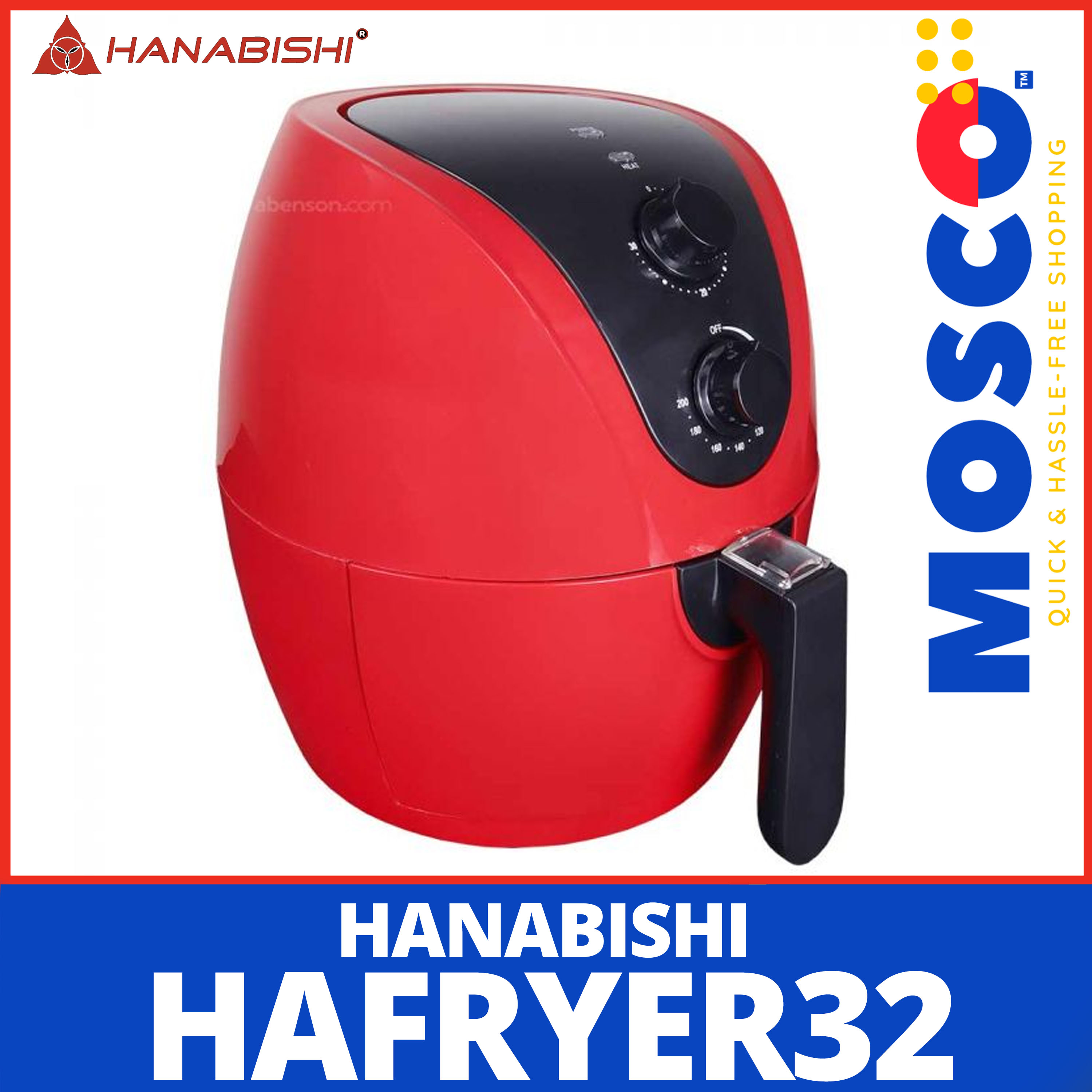 Hanabishi air fryer deals abenson