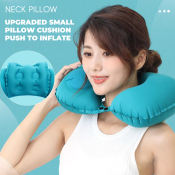 Inflatable Travel Neck Pillow - Portable & Multifunctional for Camping