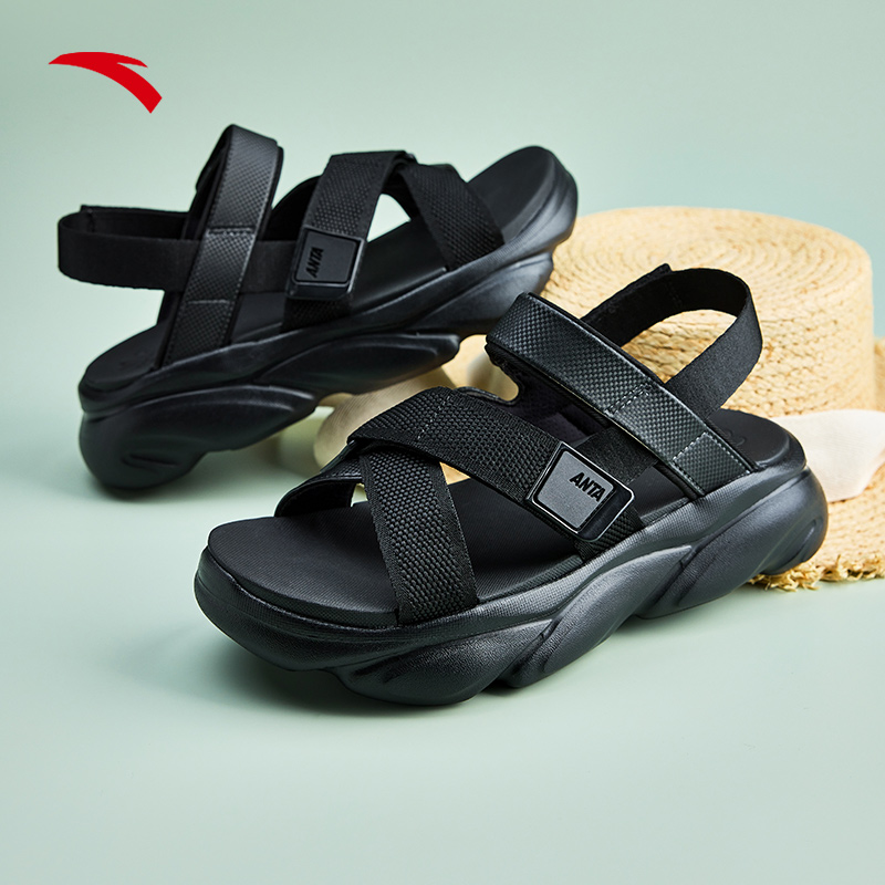 Discount on Anta  shoes - SKU: Anta Women Meow Meow Sports Sandals Comfortable Beach Slippers 822338503 Legit Official Store