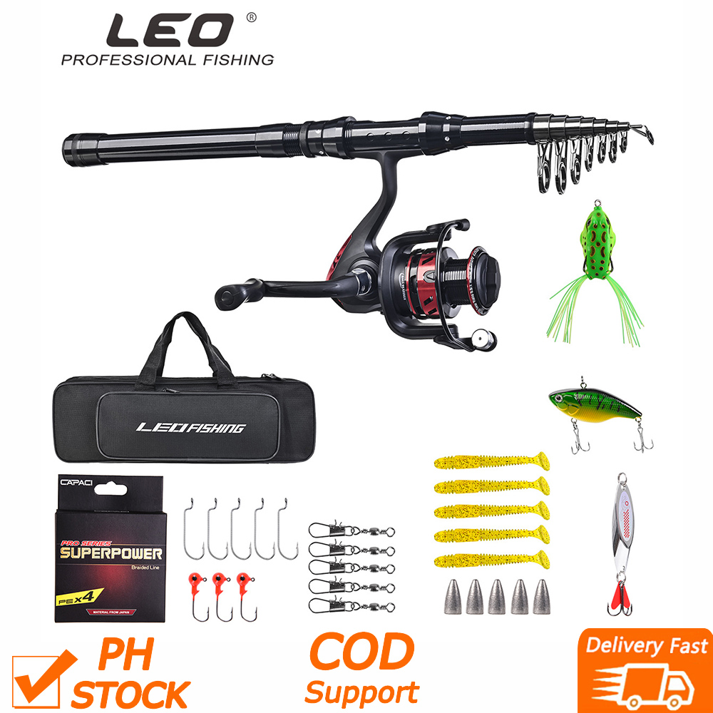 Shop Fishing Rod Set Telescopic Fishing Rod Pole with great discounts and  prices online - Jan 2024