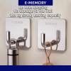 Waterproof Stainless Steel Adhesive Hooks - Heavy Duty Towel Holder