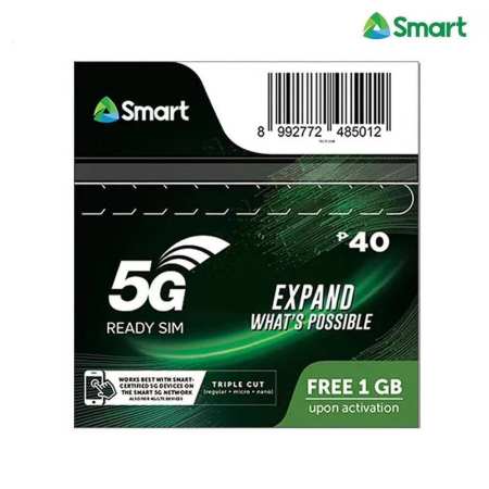 SMART 5G LTE SIM Card READY Sim Free DATA
