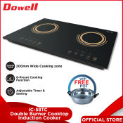 Dowell IC-58TC Induction Cooktop with Child Lock Function