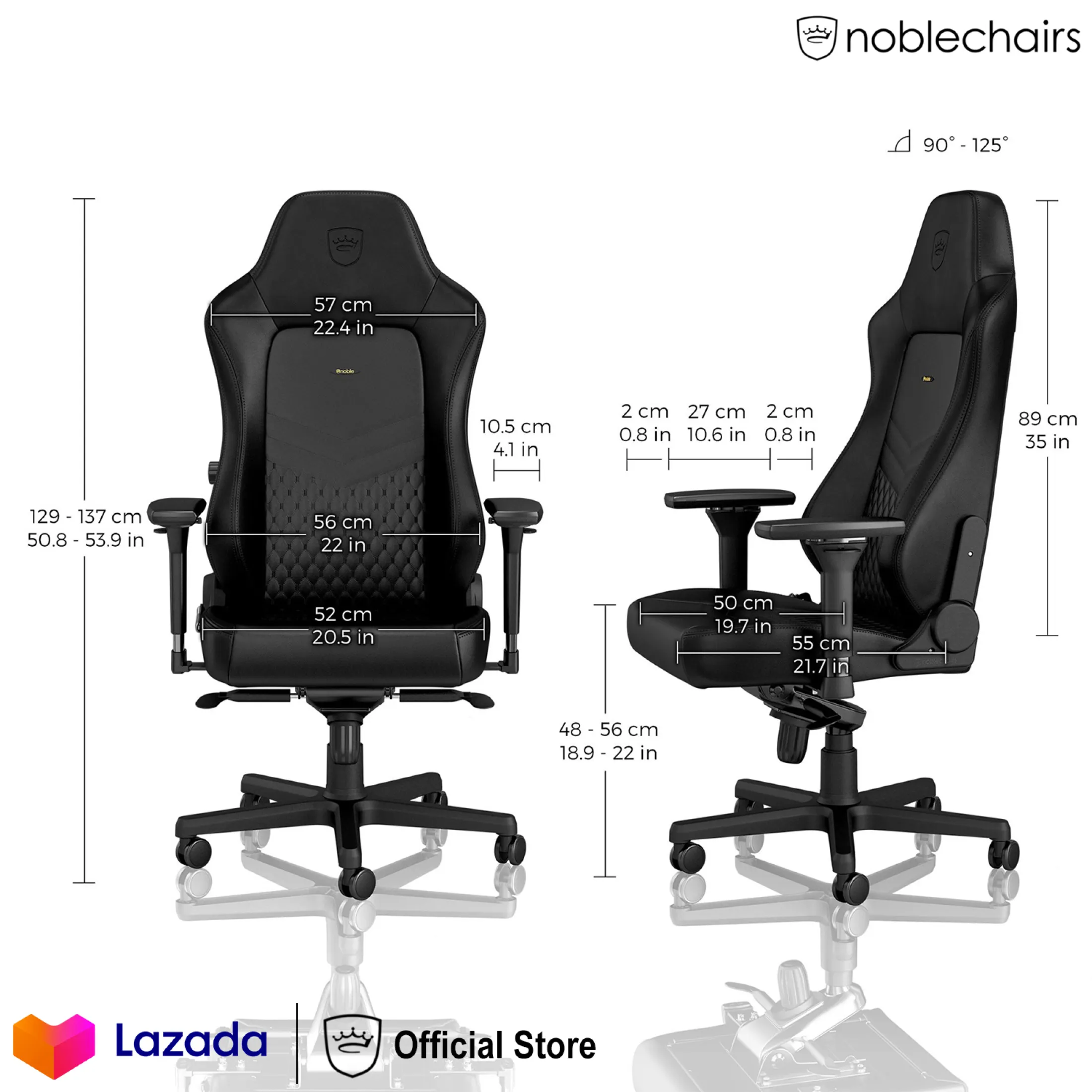 Noblechairs Hero Series Gaming Chair Lazada Ph