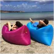 Outdoor Banana Bed Inflatable Sleeping Bag for Camping