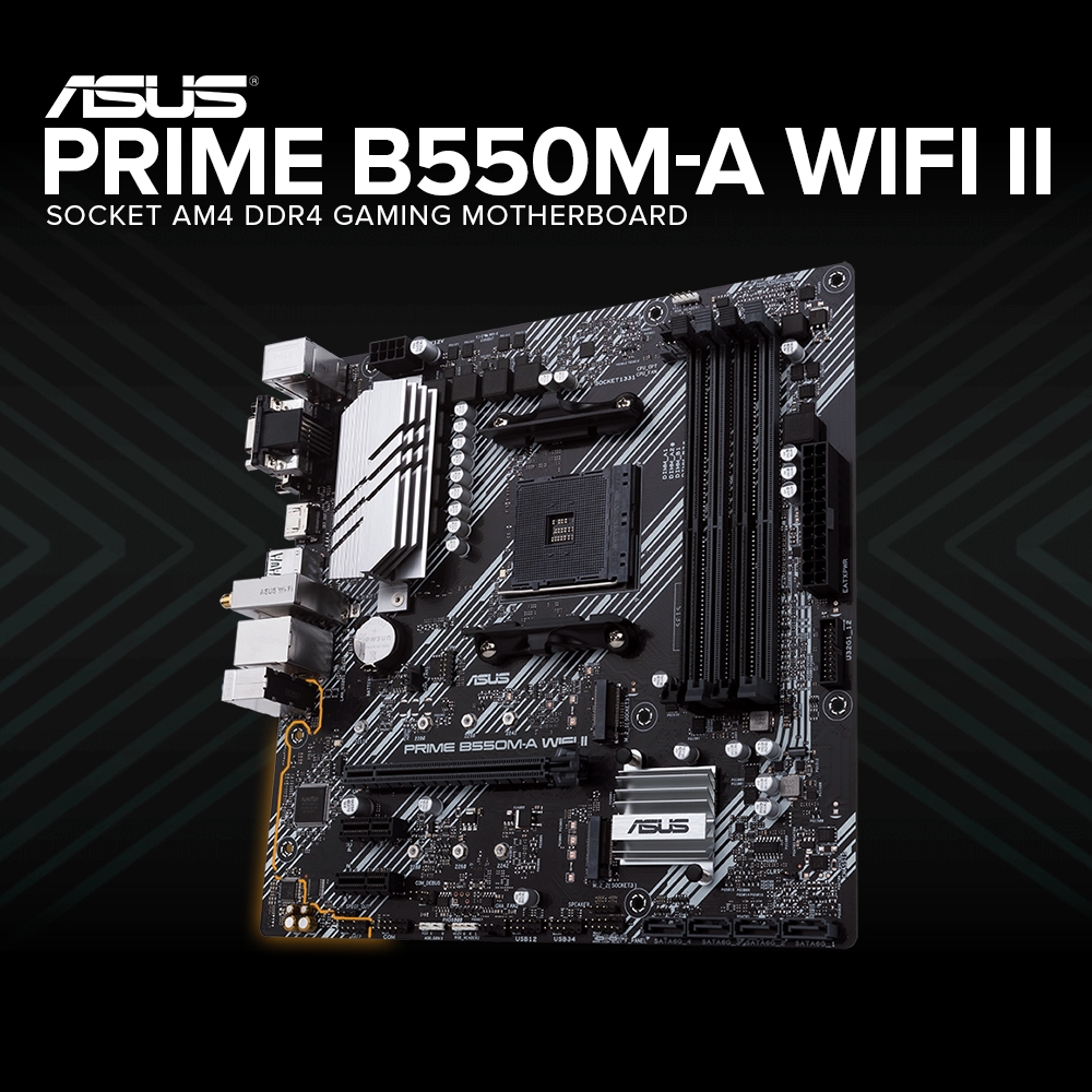 Asus Prime B550M-A WIFI II, AM4