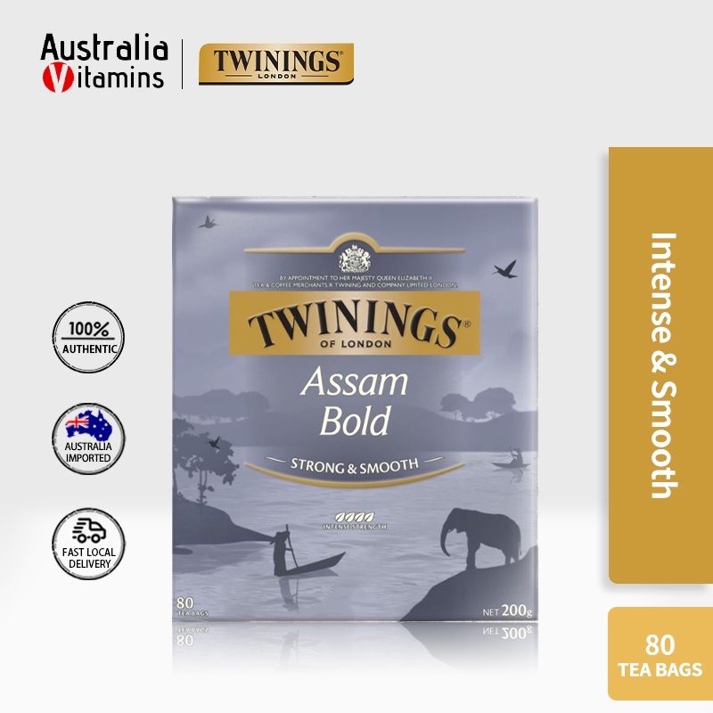 Twinings Assam Tea Bags 80 (80 x 200g) - Compare Prices & Where To Buy -  Trolley.co.uk