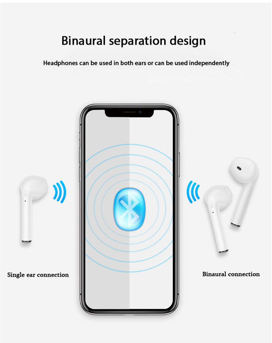 มุมมองเพิ่มเติมของสินค้า Modern หูฟังบลูทูธ 5.0 รุ่น หูฟังไร้สาย หูฟังบลูทูธไร้สาย หูฟังแบบสอดหู พร้อมกล่องชารจ์ รองรับสมาร์ทโฟนทุกรุ่น IOS ,Android