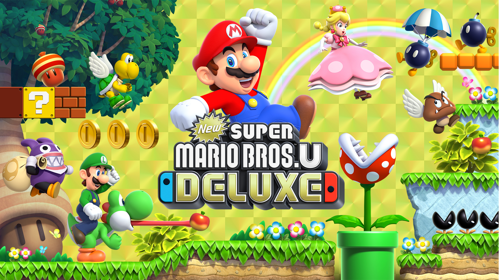 Nintendo Switch Game Digital - New Super Mario Bros. U Deluxe Presyo  948 Piso*Libreng Shipping