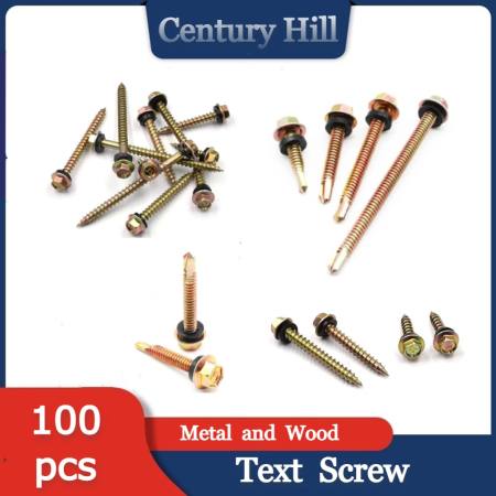 Text Screw For Metal and Wood