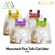 Meowtech Ultra Premium Fine Tofu Clumping Cat Litter 10.18L